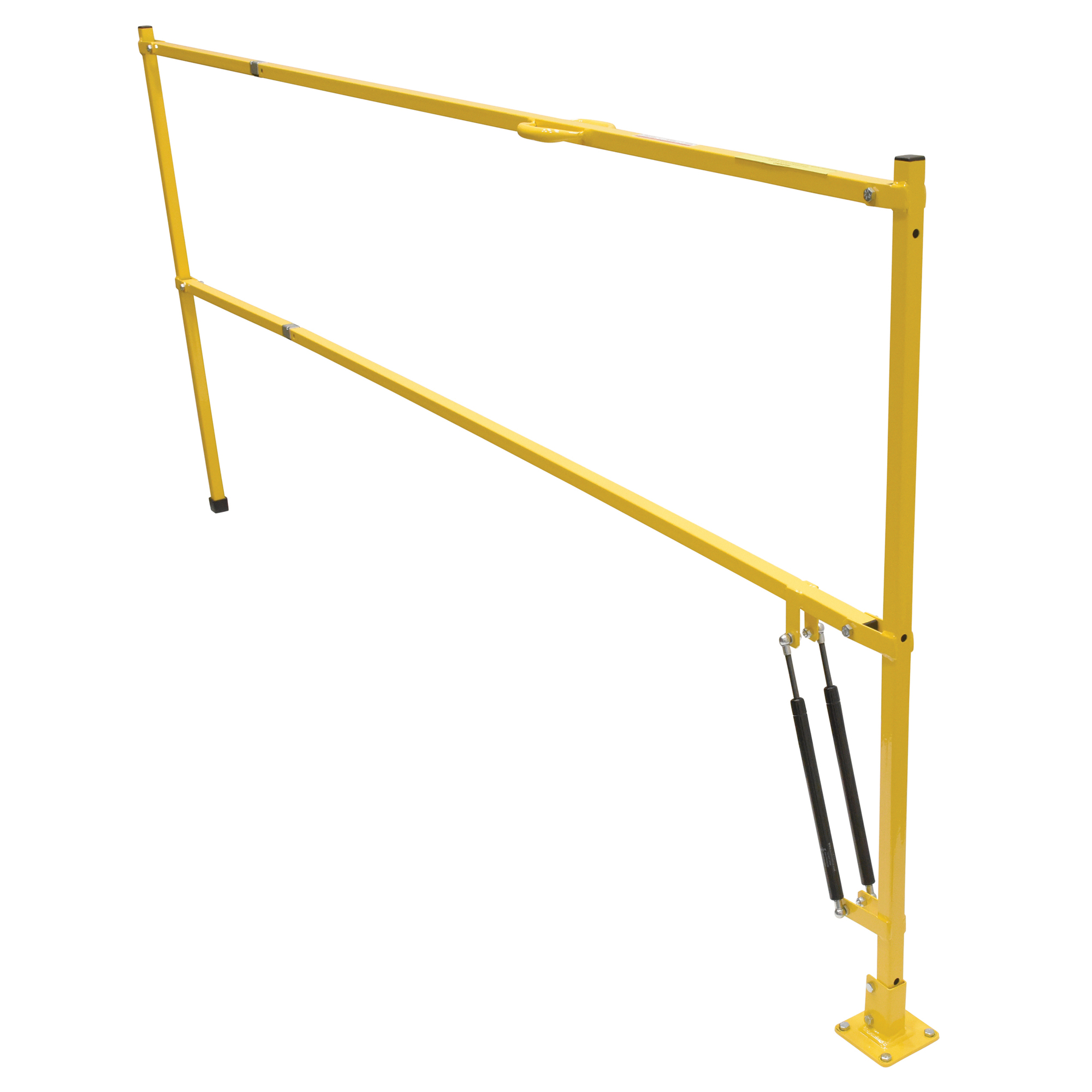 Vestil Safety Lift Gate - 8ft., Steel, Yellow, Self-Folding, Model# SLG-8